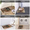 Alfombras Lindo Dachshund Perro Felpudo Antideslizante Entrada Baño Cocina Puerta Piso Mat Badger Wiener Balcón Alfombra Aseo Footpad Alfombra