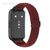 Bandes de montre Bracelet de montre intelligente anti-transpiration pour Huawei Band 7 Bracelet réglable étanche Sport Nylon-Bracelet Dura