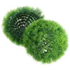 Dekorativa blommor Konstgjord gräsboll takplantor bollar Fake Planta Simulated Topiary Central
