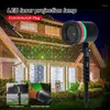 Dekoracja imprezy świąteczna LED Przeniesienie pełnometrażu Star Laser Projector Light Xmas Stage Outdoor Garden Lawn Lamperscape 214b