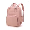 School Bags Mummy Backpack USB Diaper Bag Baby Care Large Capacity Mom Women Maternity Wet Waterproof Pregnant