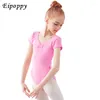 Scene Wear Girls Ballet Leotards Kids Gymnastics Dance Clothes Bodysuit Gym kostym Ankomst