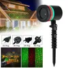 Decoração de festa Natal LED movendo céu completo estrela laser projetor luz natal palco ao ar livre jardim gramado paisagem lamp246x