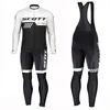 SCOTT Team Spring Long Radtrikot-Sets, atmungsaktiv, langärmelig, Frühling, Herren-MTB-Fahrradbekleidung, Anzüge, Roupa Ciclismo 240119