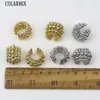 Backs Earrings 5 Pairs Ball Ear Cuff Women Fashion Jewels Accessorie Chunky Jewelry 30887