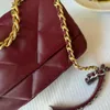 classic woc cc 26cm handbag quilted tote Women men Luxury Designer Shoulder Bags flap golden metal letter logo clutch bags Genuine Leather CrossBody Wallets
