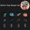 Slurpers Pérolas Beads Carb Cap para Terp Slurpers Quartz Banger Vidro Bongs Dab Rigs Pipe com 2pcs Pérolas 1pc Pill Smoking Shop LL