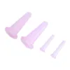 Set da 4 pezzi Set di coppette in silicone per corpo viso collo schiena occhi massaggio vuoto cellulite coppettazione uso domestico trattamento sanitario243L