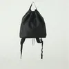 Backpack Style Waterproof Nylon Korean Multi-function Drawstring Bucket Bags For Women Large Capacity Backpacks Travel Shoulder306K