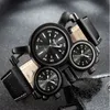Persoonlijkheid Nauwkeurige Quartz Knappe Heren Horloges Super Cool Speciale Grote Wijzerplaat Mannelijke Horloge Lichtgevende Handen Horloges Mu298e