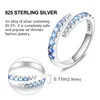 Cluster Ringen Vrouwen Hart Ring 925 Sterling Zilver Fit Bruiloft Verloving Jubileumfeest Kristallen Sieraden Cadeau