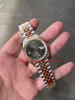 41MM Mannen Mechanisch Horloge Noctilucent Lichtgevende Waterdichte Zilveren Intermetallic Gouden Horloges Saffier Horloges