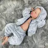 20 polegadas Reborn Loulou corpo inteiro de vinil lavável bebê boneca menina 3D tom de pele veias visíveis para crianças presente 240119