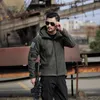 Vestes de chasse pour hommes, doublure chaude de Camouflage, polaire en peau de requin, coque souple, polaire, veste de randonnée d'alpinisme