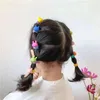 Acessórios de cabelo 10-pacote crianças anel de borracha elástica alta meninas bonito doce rabo de cavalo laço hairband headwear presentes