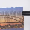 Gordijn Sydney Opera House Dusk Short Sheer Window Tule Gordijnen Voor Keuken Slaapkamer Home Decor Kleine Voile Gordijnen