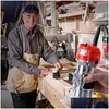 Winkelschleifer Neue Router Holzschneider Elektrischer Handmotor Carving Hine Carpenter Holzbearbeitung Fräsen Schlitzen Po1 Drop Lieferung nach Hause Dh4Dx