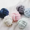 Pillow Soft Knot Ball Pillows Round Throw Kids Home Decoration Plush Knotted Handmade