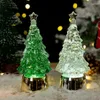 Christmas Decorations Colorful LED Tree Night Light Holiday Party Decoration 2024 Year Children Desktop