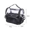 PVC Makeup Bag For Women Large Capacity Travel Waterproof Transparent Cosmetic Box With Compartments 240122