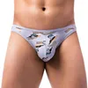 Underpants 2024 Sexy Men's Briefs BRAVE PERSON Men Underwear Nylon Print Male Panties Bikini