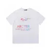 봄/여름 여자 티셔츠 디자이너 라운드 넥 순수면 짧은 슬리브 화려한 프린트 아시아 크기 S-XL