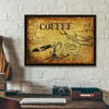 Dipinti Poster personalizzato Personalizza la tua immagine Stampe su carta Kraft Personalizzato Vintage Home Room Bar Cafe Art Wall Decor Pittura retrò