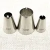 Baking Tools #222S #222 #222B 3pcs Peach Piping Nozzles For Decorating Birthday Cakes Pastry Tips Chinese Cream