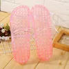 Pantoufles 36-45 semelles épaisses femmes diapositives unisexe maison tongs antidérapantes chaussures de maison douche piscine sandale pantoufle de bain transparente