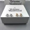 惑星イヤリングデザイナーヴィヴィアンのためのVivienenwestwoods 24 New Western Empress Dowager Lite Love Earrings女性ライトファッションコンパクトミニPl