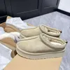 Boos Designer الكلاسيكية Ultra Mini Boots Snow Boot منصة النساء الرجال فراء الغنم تسمان تازان تازن الرمال الرمال بذور بيج Driftwood 558