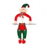 Décorations de Noël Poupées de Père Noël Joyeux pour la maison Cadeaux Enfants Noël Navidad Natal Kerst Décor Année 5 Drop Livraison Jardin Festif Dhjm7