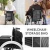 Sacs de rangement Grand fauteuil roulant Mobilité Scooter Sac à provisions Aide handicapée Transporter Sac à dos Multifonction étanche