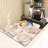 Table Mats Coffee Machine Mat Kitchen Bar Dishwashing And Drainage Silicone Dining Insulatio Special