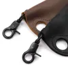 Ontwerpers Creatieve Outdoor Camping Draagbare Taille Hangende Sleutelhanger Lederen Vinger Tijger Aansteker Case UHDZ