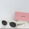 الكلاسيكية Miumius Sunglasses مصمم نسائي مصمم Cat-Eye Plate Sunglasses Men's UV Protections Sunglasses