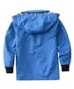 3-12T Enfants Garçons Filles Vestes À Capuchon Printemps Automne Vêtements D'extérieur Imperméables Enfants Veste De Pluie Sportswear Coton Doublé Coupe-Vent 240122