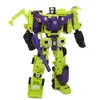 HZX 6in1 Devastator Haizhixing Transformation Toys Anime Action Figur KO G1 Robot Aircraft Engineering Vehicle Model No Box 240130