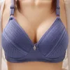 ブラジャーセクシープッシュアップブラージサイズ36-46 A/Bブラジャーアンダーウェア女性ブラテットクロップトップランジェリーとワイヤレスメスパッド入り