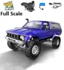 Volledige schaal WPL C24 Upgrade C24-1 1 16 RC AUTO 4WD Radiogestuurde terreinwagen RTR KIT Rock Crawler Elektrische buggy Bewegende machine 240122