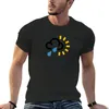 Regatas masculinas Chuva e sol!?Símbolo de previsão do tempo - Forecaster TV S assina camiseta retrô incomum com design diferente e engraçado