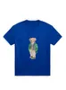 Herenpolo met korte mouwen en ronde hals met meerdere teddyberen, oversized designer T-shirt met korte mouwen voor de zomer