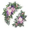 Dekoratif Çiçekler Düğün Kemeri Asma Sahte Çiçek Duvar Hoş Geldiniz Töreni Ön Kapı Evi Zemin Partisi