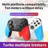 Gamecontrollers 2.4G draadloze gamepadhandgreep Bluetooth-compatibele controller voor PS4 Switch Pro Consoles Rocker Joystick