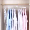 Multi-function Folding Clothes Hanger Travel Drying Rack Home Non-slip Windproof Drying Rack Shirt Storage Rack Closet Organizer 240118