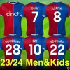 23 24 Crystal Palac Soccer Jerseys-OLISE, EZE, ADOWARD, DOUCOURE, LERMA Editions.Premium for Fans - Home, Kits, Kids' Collection. Various Sizes & Customization Name, Number