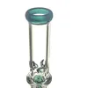 Bong/aparejo/burbujeador de cristal para cachimba Altura: 20 pulgadas con Perc, vástago inferior y recipiente de vidrio GB088