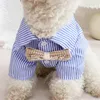 Cão vestuário gato camisa verão roupas para animais de estimação filhote de cachorro pequeno traje yorkshire terrier pomeranian poodle bichon schnauzer roupas