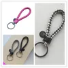 Porte-clés mode corde tressée en cuir porte-clés pendentif hommes et femmes accessoires nécessités quotidiennes cadeaux 2024 3 couleurs