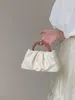 Torby talii Foufurieux dla kobiet na ramię 2024 dziewczyna PU skórzana torebka torebka kupująca moda moda drewniana rączka